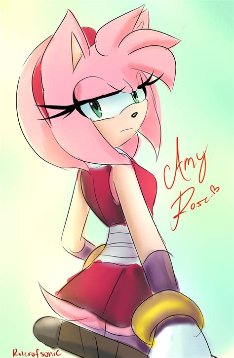 Amy Rose is at the fat stagephase. . Amy rose deviantart